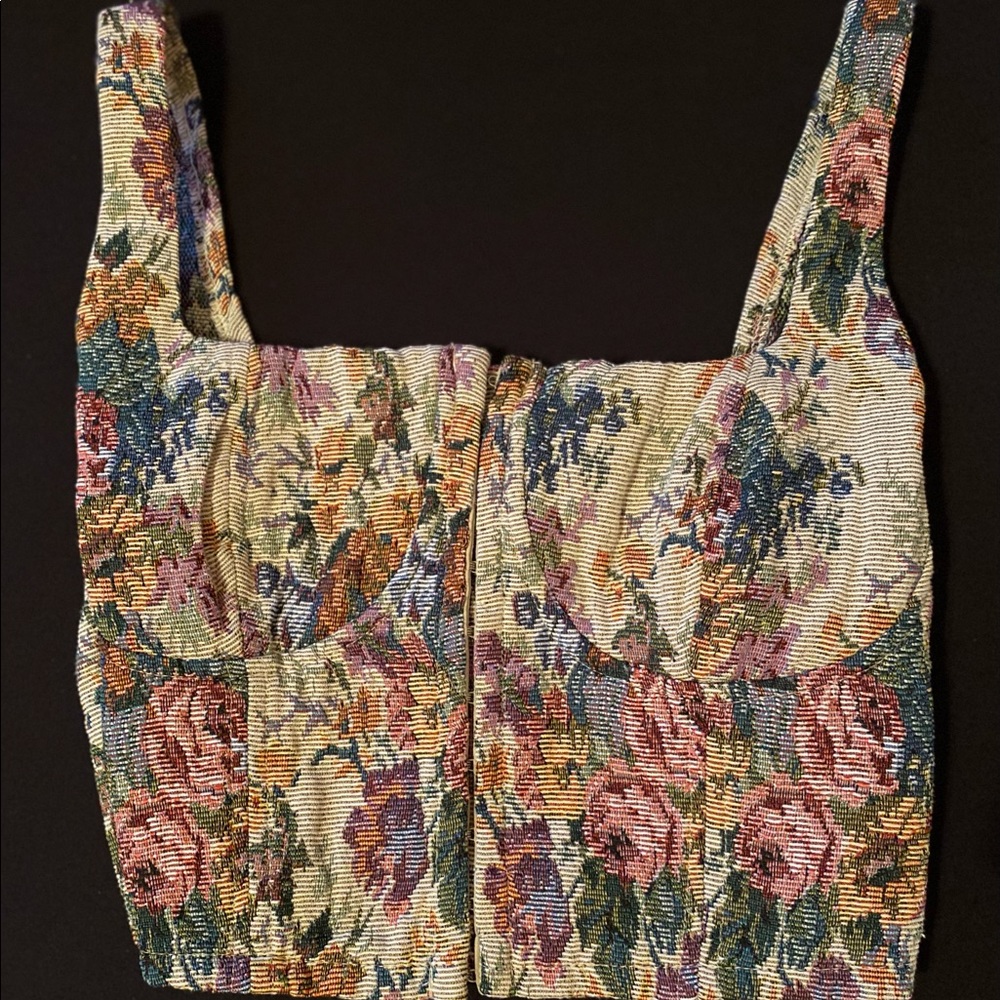 💐Vintage Floral Corset 💐